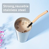 Reusable Stainless Steel Straws for sustainable sipping